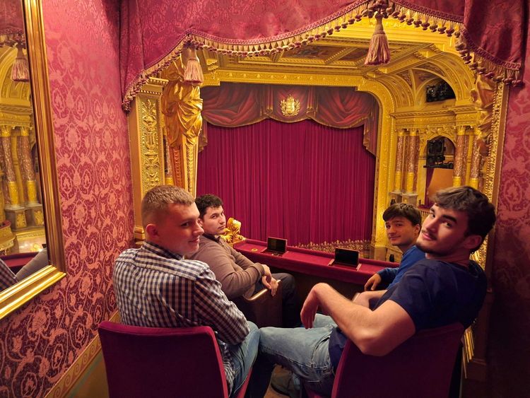 Balettelőadás az Operaházban