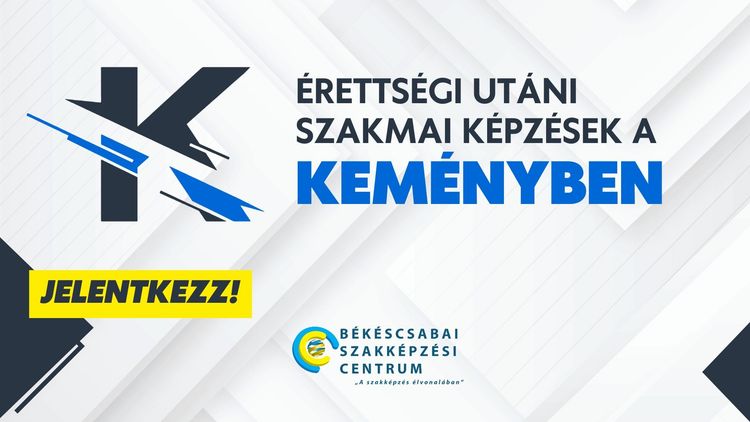 Tanulj szakmát érettségi után!