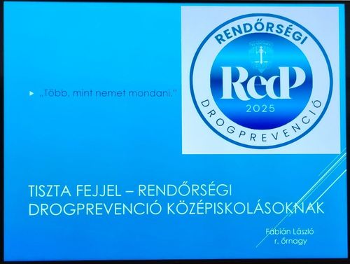 Prevenciós előadás