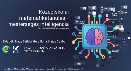 Középiskolai matematikatanítás – mesterséges intelligencia